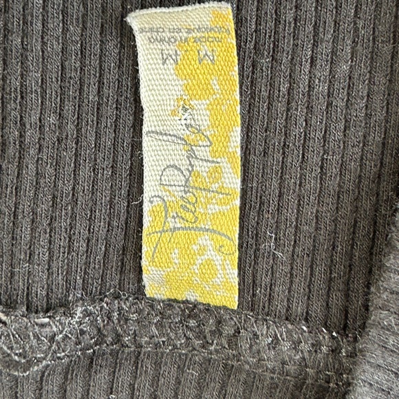 Free People 1/4 Zip Robbed a pack Top Size M - Picture 6 of 7